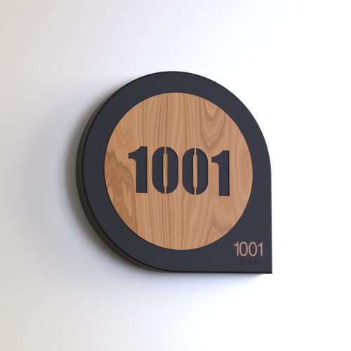 CS7890 | Non Illuminated Room Number<br><strong> Minimum - 25 Pieces</strong>