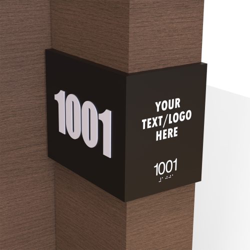 CS7891 | Non Illuminated Room Number<br><strong> Minimum - 25 Pieces</strong>