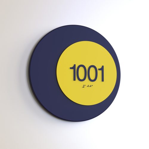 CS7892 | Non Illuminated Room Number<br><strong> Minimum - 25 Pieces</strong>