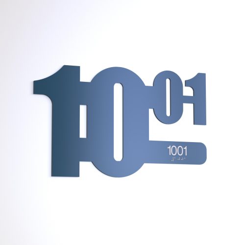 CS7896 | Non Illuminated Room Number<br><strong> Minimum - 25 Pieces</strong>