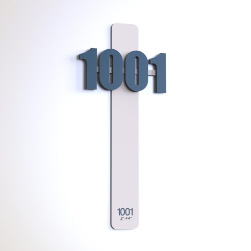 CS7897 | Non Illuminated Room Number<br><strong> Minimum - 25 Pieces</strong>