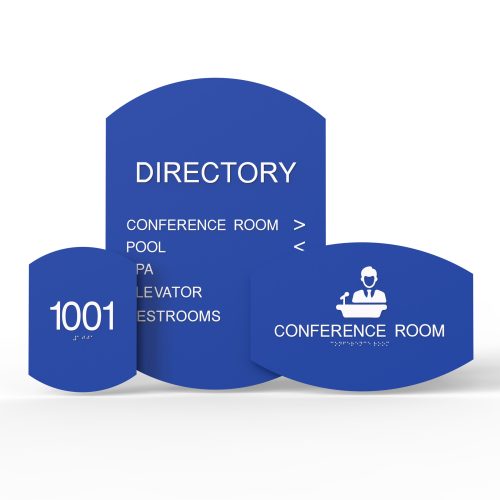 WS7682 | Flex Standard Wayfinding Sign <strong>Minimum – 1 Piece</strong>