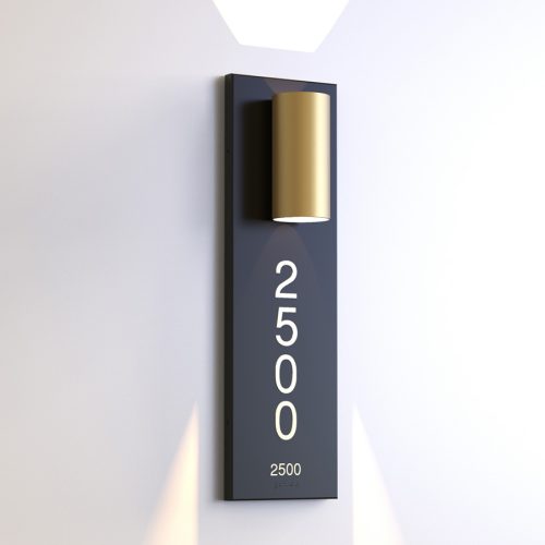 CS6981 | Illuminated Room Number<br><strong> Minimum - 25 Pieces</strong>